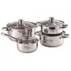Image de Batterie de cuisine san ignacio cassel acier inoxydable argenté (7 pcs)