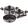 Image de Batterie De Cuisine San Ignacio Soria Vert Aluminium Forgé (5 Pcs)