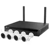 Image de Pack de 4 caméras de surveillance ezviz h3c 2k+ blanc + solution de stockage nvr sans fil x5s noir BW3844