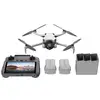 Image de Mini Drone Dji Mini 4 Pro Rc 2 48 Mp Hdr 4k 60 Ips Noir Blanc