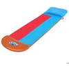 Image de Toboggan Aquatique - BESTWAY - H2OGO! TSUNAMI SPLASH - 488m - Multicolore - Double Voie