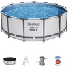 Image de Piscine Tubulaire Ronde D3,96m H1,22m 5618W Steel Pro Max CARREFOUR