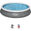 Image de Piscine Autoportante Ronde D4,57m H84cm 28341 Fast Set BESTWAY