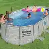 Image de Ensemble De Piscine Power Steel Swim Vista 549x274x122 Cm Bestway