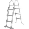 Image de Bestway Echelle De Sécurité 2 X 3 Marches Pour Piscine Hauteur 107 Cm