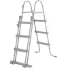 Image de Echelle de sécurité pour piscine BESTWAY - 2 x 3 marches - Hauteur 107 cm