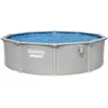 Image de Bestway Piscine Acier Ronde Bestway Hydrium 457 X 122 Cm Gris Clair