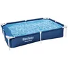 Image de BESTWAY Bestway Piscine hors sol tubulaire rectangulaire Bestway Steel Pro 221 x 150 x 43 cm bleu