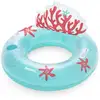 Image de Bestway Bouée Gonflable Avec Poignées Et Dossier Corail D117 Cm Plage Et Piscine 43730
