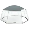 Image de BESTWAY - Dôme de protection pour piscine - Octogonal 600 x 600 x 295 cm - Gris