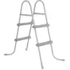 Image de Bestway Échelle Sécurisée Pour Piscine Hors-sol Jusqu'à Hauteur 84 Cm - 2 X 2 Marches