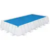 Image de Bestway Bâche À Bulles Rectangle 703 X 366 Cm Pour Piscine Power Steel 640 X 274 Ou 732 X 366 Cm