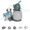 Image de Filtre a sable pompe de filtration pour piscine jusqu'a 42 m3- - 6 056 lh - avec préfiltre