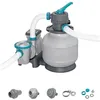 Image de Filtre A Sable / Pompe De Filtration Pour Piscine Jusqu'a 54 M3- - 8 327 L/h - Avec Préfiltre