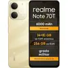 Image de Smartphone realme note 70t 4 gb ram 256 gb 6,74 unisoc doré
