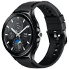 Image de Xiaomi Watch 2 Pro LTE en acier noir avec bracelet en fluorocarbone noir