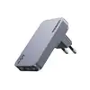 Image de Chargeur De Voyage Ugreen Nexode Pro 65w Gan 3 Ports Usb-c/usb-a Gris Uk/us