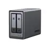 Image de Serveur nas ugreen 2 baies dxp2800 64 to gris anodisé