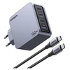 Image de Chargeur Secteur Nexode Pro 160w Gan 3x Usb c 1x Usb a Gris Anodisé 160 X 110 X 43 Mm Ugreen