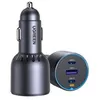 Image de Ugreen 35024 Cargador de Coche Carga Rápida 2 USB-C y 1 USB-A Negro
