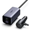 Image de Chargeur voiture UGREEN GaN 150W 4 ports 12 24V