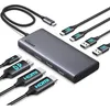 Image de Station daccueil USB C - UGREEN - Revodok Pro 308 - 8 en 1 - Triple affichage 4K - Charge 100W