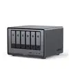 Image de Serveur nas ugreen 6 baies dxp6800 pro 160 to gris anodisé