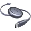 Image de Câble USB-C - UGREEN - Câble rétractable USB-C vers USB-C PD - 100W - 1 m - Noir