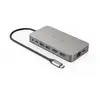 Image de Hub Usb Type C 10 En 1 Vers 4k Hdmi Hyperdrive Gris Pour Macbook Air Pro Et Pc