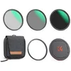Image de Kit de Filtres Magnétiques CPL + ND8 + ND64 + Bague Base + Bouchon 5 en 1 67mm avec 28 Couches de Nano-revêtement - Série Nano-X