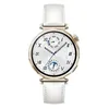 Image de Montre connectée - HUAWEI - WATCH GT 5 41mm - Écran AMOLED 1 43 466x466 - Bracelet cuir blanc - Autonomie 7 jours