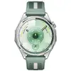 Image de Montre Connectée Huawei Watch Gt6 46 Mm Bluetooth Acier Inoxydable Avec Bracelet Tissé Vert