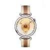 Image de Montre connectee huawei watch gt6 41 mm bracelet tisse marron amoled