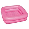 Image de Baignoire de douche gonflable pour bébé rose - Bestway - 86 x 86 x 25 cm