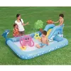 Image de Aire de jeux - BESTWAY - Fantastic Aquarium avec Tobboggan - PVC - Bleu - Enfant
