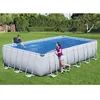 Image de Couverture Solaire De Piscine Rectangulaire 703x336 Cm Bleu Bestway