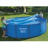 Image de Couverture Solaire De Piscine Ronde 462 Cm Bleu Bestway
