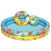 Image de Piscine pour enfants - Bestway - Récif corallien - Avec gilet de sauvetage et ballon gonflable - 122x20cm