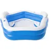 Image de Piscine Gonflable - Family Fun - 2 Anneaux - 575l