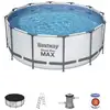 Image de Piscine Hors-sol Ronde Steel Pro Max Duraplus Grise 366 X 122 Cm Bestway