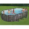 Image de Ensemble De Piscine Ovale Power Steel 488x305x107 Cm Bestway