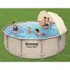 Image de Ensemble De Piscine Avec Auvent Power Steel 396x107 Cm Bestway
