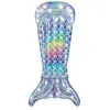 Image de Matelas flottant - BESTWAY - Sirène - 193 x 101 cm - Multicolore - PVC