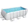 Image de Piscine Hors Sol 412 X 201 X 122 Cm Bestway Rectangulaire Power Steel  Piscine Tubula