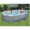Image de Ensemble De Piscine Power Steel Ovale 488x305x107 Cm Bestway