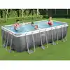 Image de Ensemble De Piscine Power Steel Rectangulaire 488x244x122 Cm Bestway