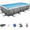 Image de Piscine Hors-sol Tubulaire Powersteel Bestway, L.5.49 X L.2.74 X H.1.22 M