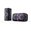 Image de Enceinte Portable Bluetooth Hisense Party Thunder Noir 620 W Avec Karaoké Led Et Ipx4