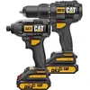 Image de CAT 18V Kit combiné 2 en1 (perceuse à percussion& tournevis à percussion) DX12K