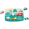 Image de Hape Emergency Peg Puzzle Contour Pour Puzzle 10 Pièce(s) Véhicules